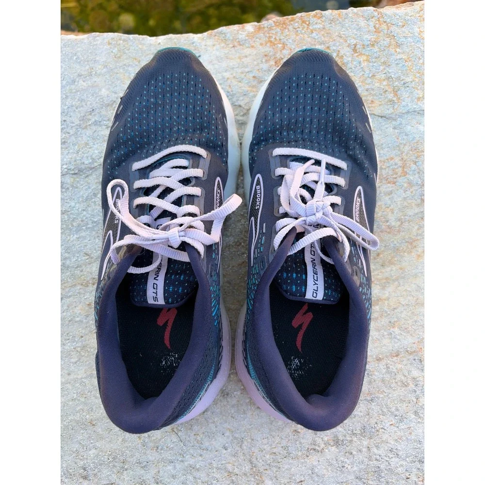 Brooks Glycerin GTS 20 Mens Running Shoes Blue 1203701B499 Size 11